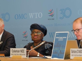 世贸组织大幅下调2026年全球货物贸易增长预期